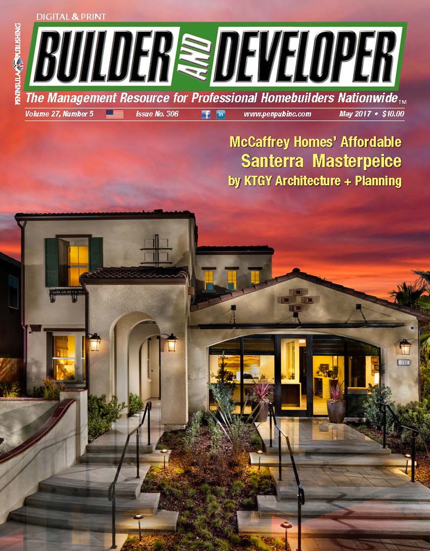 May 2017 Builder and Developer magazine